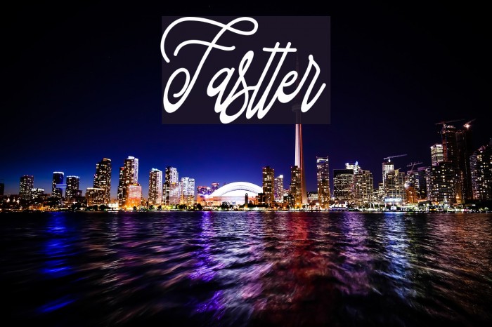 Fastter Font examples