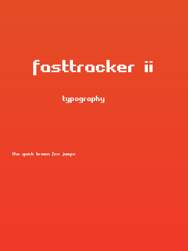 Fasttracker II Poster