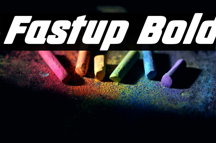 Fastup Bold Example 3