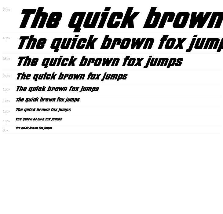 Fastup Bold Waterfall