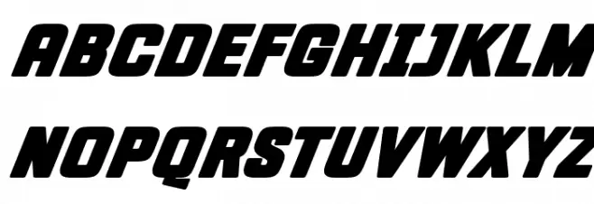 Fastup SC Bold Шрифта ВЕРХНИЙ