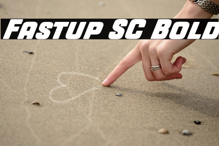Fastup SC Bold Example 1