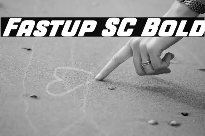 Fastup SC Bold Polices examples