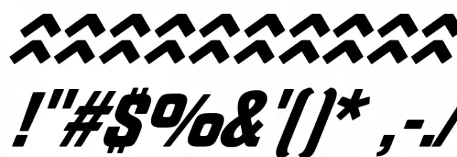 Fastup SC Regular Font OTHER CHARS