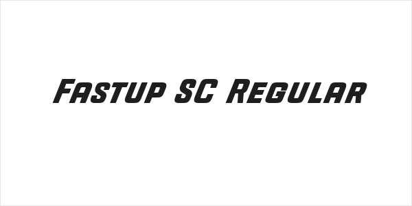 Fastup SC Regular Logo