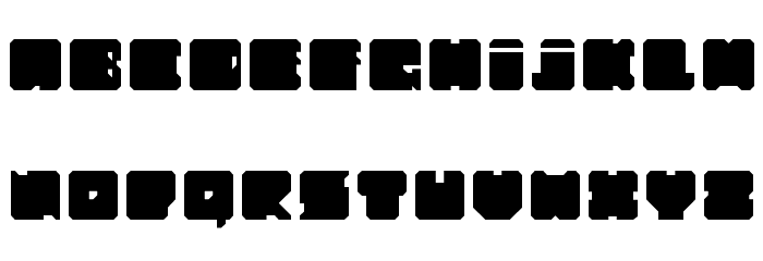 Fat Ass Regular Font LOWERCASE
