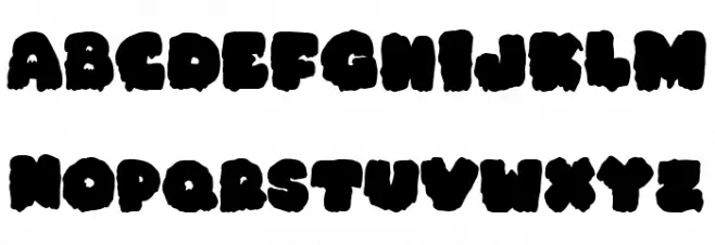 Fat Bloody Summer 字体 小写