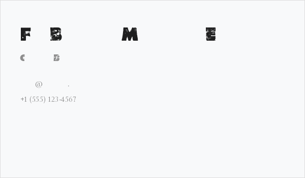 Fat Brush by Marta van Eck Business Card