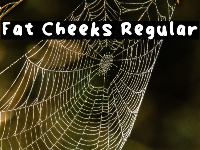 Fat Cheeks Regular Example 3