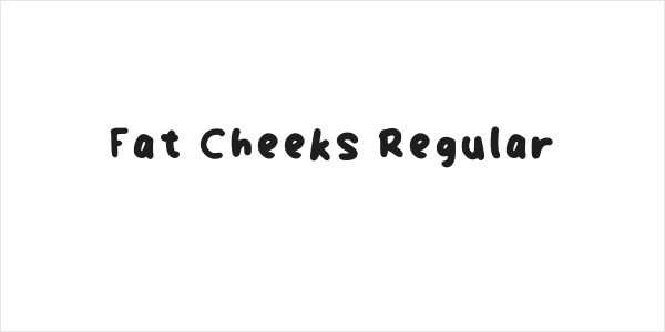 Fat Cheeks Regular Logo