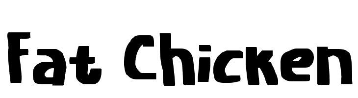 Fat Chicken  免费字体下载