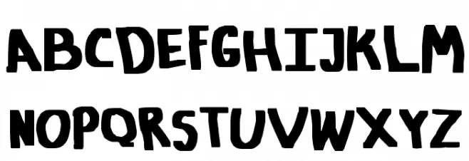 Fat Chicken Шрифта ВЕРХНИЙ