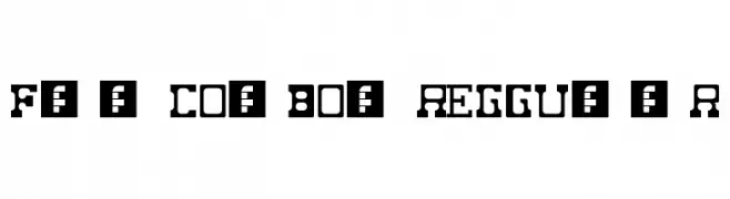Fat Cowboy Regular  font caratteri gratis