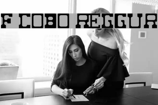 Fat Cowboy Regular Font examples