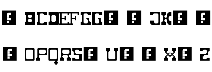 Fat Cowboy Regular Font LOWERCASE