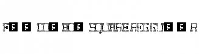 Fat Cowboy SQUARE Regular  Fuentes Gratis Descargar