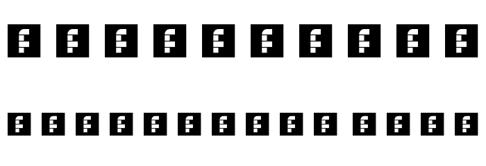 Fat Cowboy SQUARE Regular Font OTHER CHARS