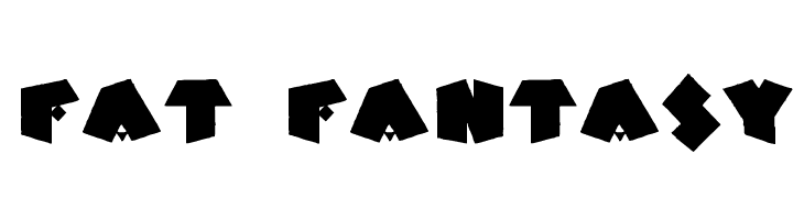 Fat Fantasy  font caratteri gratis