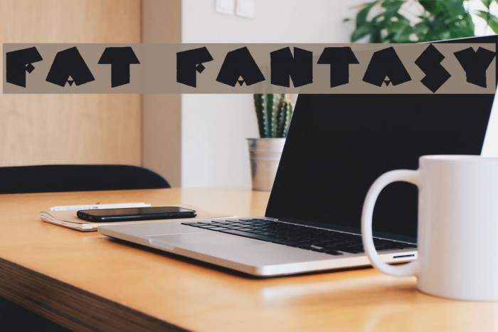 Fat Fantasy Font examples