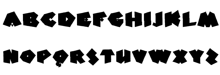 Fat Fantasy Font LOWERCASE