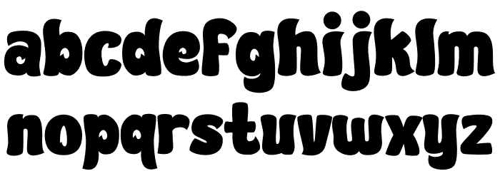 Fat-Fish Font LOWERCASE