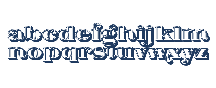 Fat Flamingo5 Lightbox Lowercase