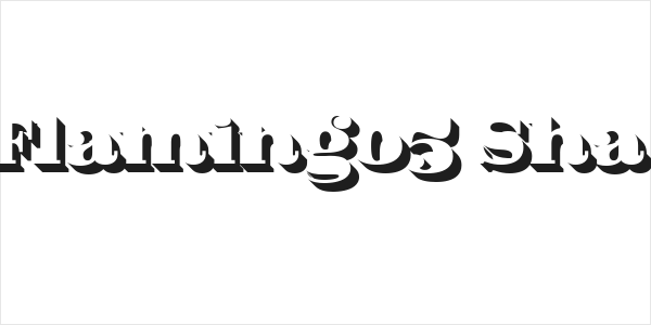 Fat Flamingo5 Shadow Logo