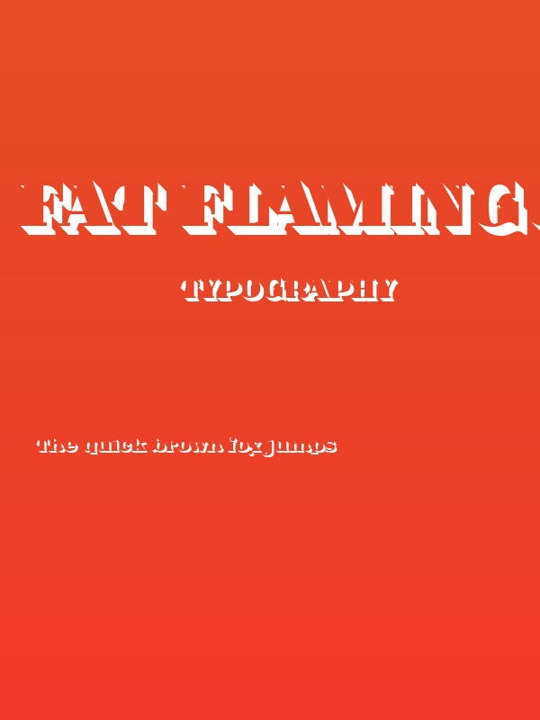 Fat Flamingo5 Shadow Poster