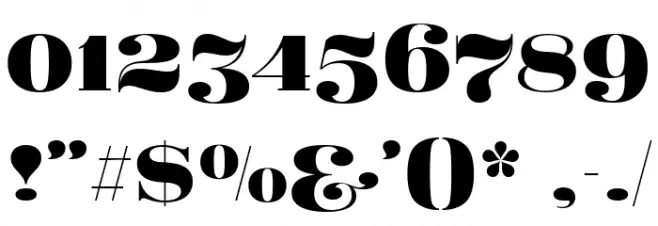 Fat Flamingo5 Font OTHER CHARS