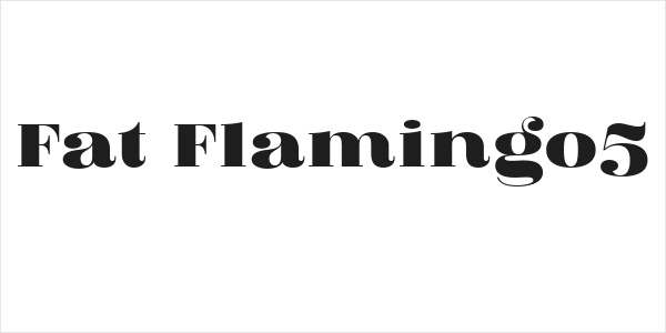 Fat Flamingo5 Logo