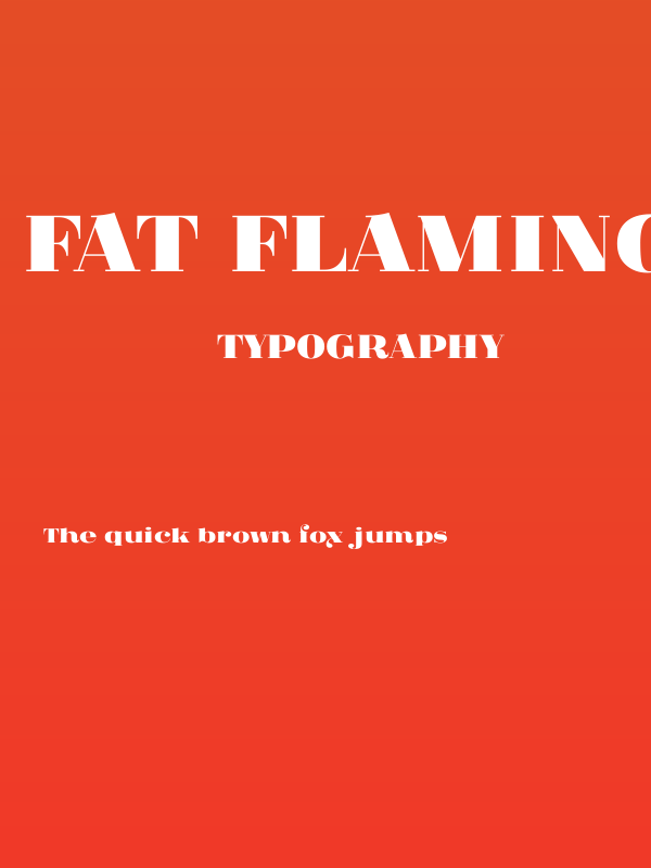 Fat Flamingo5 Poster