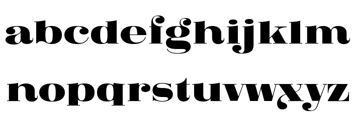 Fat Flamingo5 Font LOWERCASE