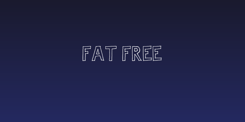 Fat Free Social Header