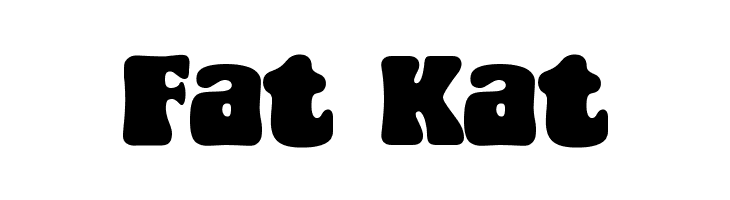 Fat Kat  Free Fonts Download