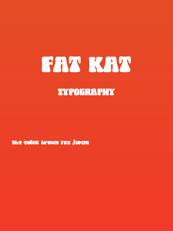 Fat Kat Poster