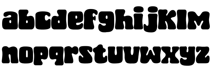 Fat Kat Font LOWERCASE