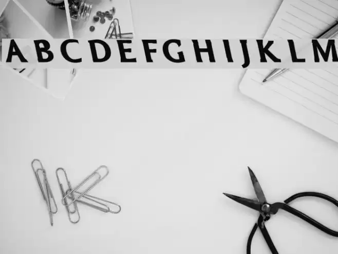 Fat Lefty Font examples