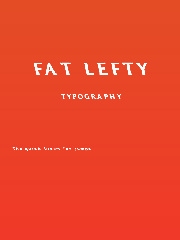 Fat Lefty Poster