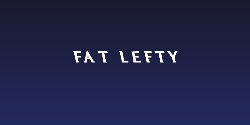 Fat Lefty Social Header