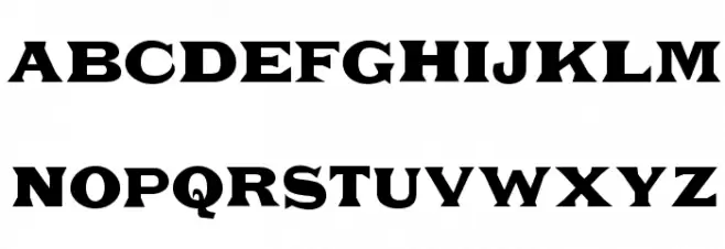 Fat Legs Font UPPERCASE
