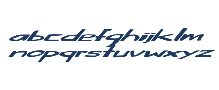 Fat Little Piggy Italic Lowercase