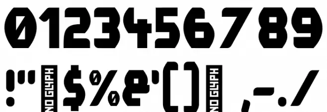 Fat Max Regular Font OTHER CHARS