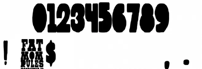 Fat Mom Rules Polices AUTRES CHARS