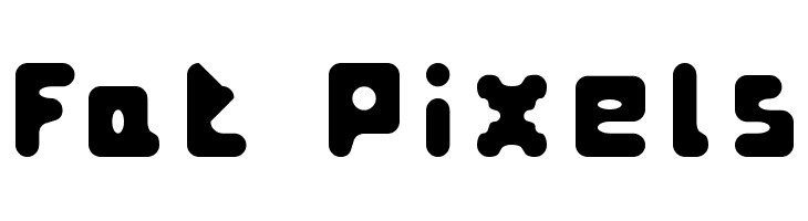 Fat Pixels Font