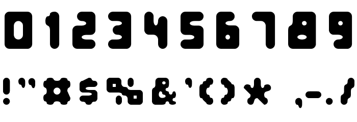 Fat Pixels Font OTHER CHARS