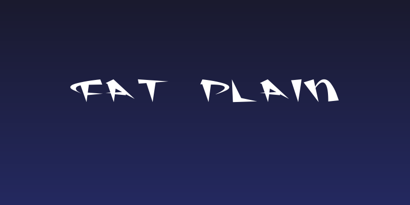 Fat Plain Social Header