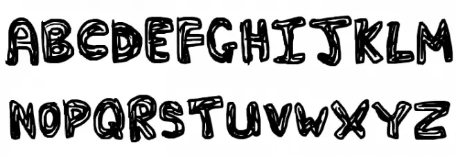 Fat Squiggles Шрифта ВЕРХНИЙ