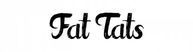 Fat Tats  免费字体下载