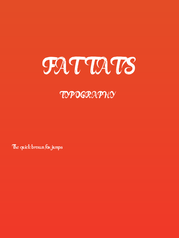 Fat Tats Poster