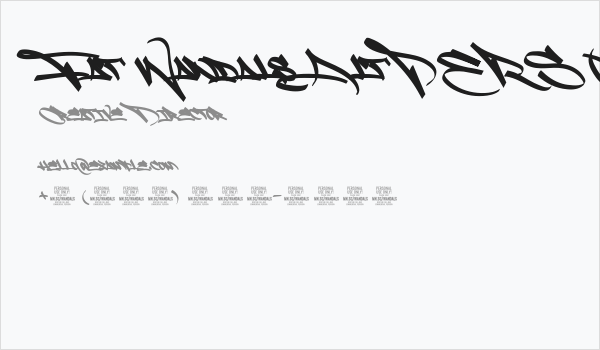 Fat Wandals Alt PERSONAL USE Business Card